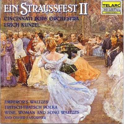 TELARC公司著名发烧碟-Ein Straussfest II（红衫仔2）施特劳斯节庆